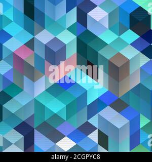 Background of geometric triangle shapes. Colorful mosaic pattern. Retro triangle corner background. eps 10 Stock Vector