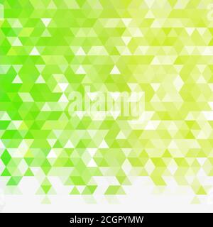 Green Grid Mosaic Background, Creative Design Templates. eps 10 Stock Vector