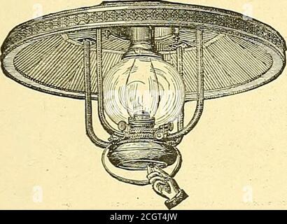 . The Street railway journal . No. 10. Two-llglit Car Lamp as used on Tenth Avenue(N.Y.) Cable Road..