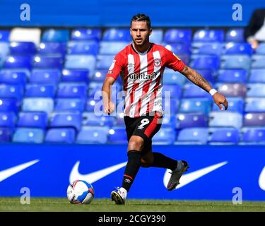 Emiliano Marcondes (9) of Brentford runs with the ball Stock Photo