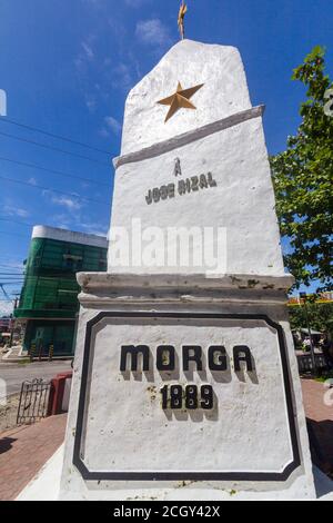 The first monument dedicated to hero Jose Rizal built in Daet ...