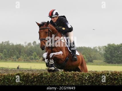 Zara Phillips. Burgie International Horse Trials, Scotland. 14/6/2008. PICTURE CREDIT : © MARK PAIN / ALAMY Stock Photo