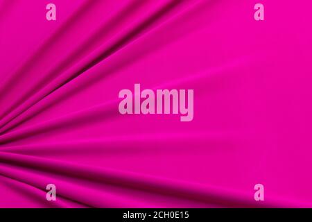 Pink knitted warm fabric. The texture of the fabric. Stock Photo