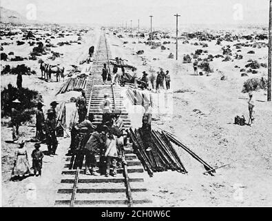 10 Miles of Track sign at Transcontinental Railroad Byway, Central ...