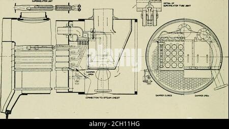 . Official proceedings . 3. Schmidt superheater with top header, having through bolt unit connections. 115. 4. Schmidt superheater with top header, having tee bolt unit con-nections. Stock Photo