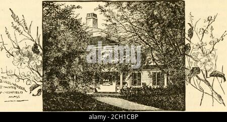 . Suburban homes on the 'Old Colony.' A directory for those who seek a suburban residence . ank applications can be secured at the generalticket office, in Boston, and at the ticket offices of the several stations. The round-trip tickets referred to in the following pages are placidon sale May 1, are valid between Boston and stations on the main lineand branches for continuous passage only, and are good to return untilNovember 1. On the Northern Division, round-trip tickets are on saleto Boston all through the year, and are valid for passage only on dayof sale. A most important feature is that Stock Photo