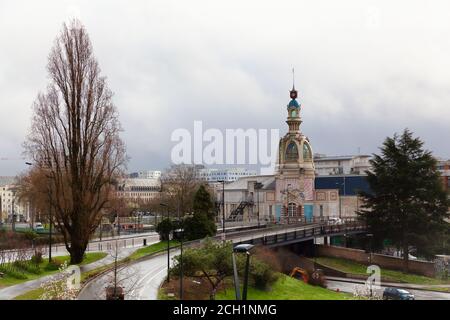 Nantes, France: 22 February 2020: Le Lieu unique Stock Photo