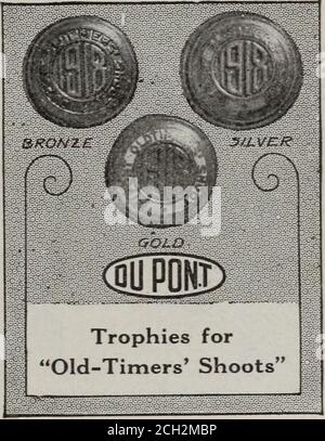 . Baltimore and Ohio employees magazine . e part in Old-Timers Shoots and be eligiblefor the trophies provided for the participants in thisnational event in honor of trapshootings worthy veterans. Club officials should make arrangements now to con-duct an Old-Timers Shoot in May or June. Writeto Sporting Powder Division for complete information.Use the coupon. E. I. du Pont de Nemours & Co. POWDER MAKERS SINCE 1802 Wilmington, Delaware. NOTE—When in Atlantic City, visit the Du PontProducts Store, Boardwalk and Penn. Avenue, andTrapshooting School on Ocean End of YoungsMillion Dollar Pier. The Stock Photo