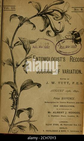 The Entomologist S Record And Journal Of Variation Boole Boxes Fitted With Camphor Cells Setting Boards Oval Or Flat Etc Cabinets Of Every Description Kept In Stock Special Insect Cabinets With Drasvers Fitted With Glass Tops And Bottoms To