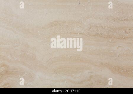 Travertine beige color texture, natural stone background. Stock Photo