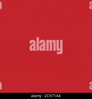 Abstract texture of red leather. Seamless square background, tile ready. Stock Photo