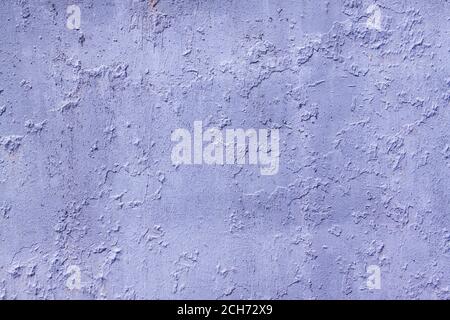 Light blue real texture of the old paint plaster background. Stock Photo