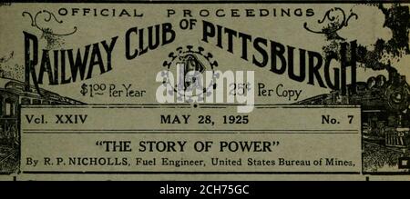 . Official proceedings . Steel Car Forge Company PITTSBURGH, PENNSYLVANIA FORGINGS Dieter Lock and Holding Nuts Stock Photo