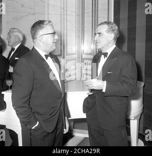 The Press Association's Chairman's Dinner at the Savoy Hotel, London. Stock Photo