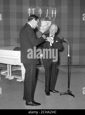 The Press Association's Chairman's Dinner at the Savoy Hotel, London. Stock Photo