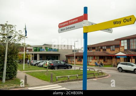 East Surrey Hospital, NHS Hospital in Surrey south east England Stock Photo