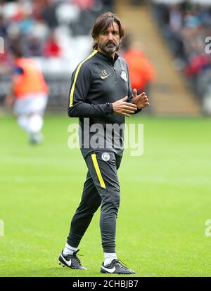 Manchester City Fitness Coach Lorenzo Buenaventura Stock Photo