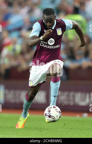 Aston Villa's Aly Cissokho during the Sky Bet Championship match at Villa Park, Birmingham. PRESS ASSOCIATION Photo. Picture date: Tuesday September 13, 2016. See PA story SOCCER Villa. Photo credit should read: David Davies/PA Wire. Stock Photo