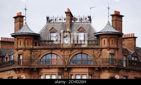 St. George's Mansions, St. George's Cross, Glasgow, Scotland Stock Photo