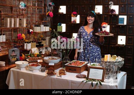 Melissa Hemsley attends the Miller Harris shop launch at Coal Drops Yard London Stock Photo