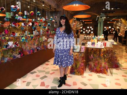 Melissa Hemsley attends the Miller Harris shop launch at Coal Drops Yard London Stock Photo