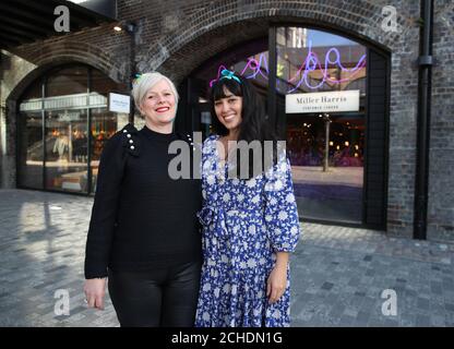 Melissa Hemsley attends the Miller Harris shop launch at Coal Drops Yard London Stock Photo