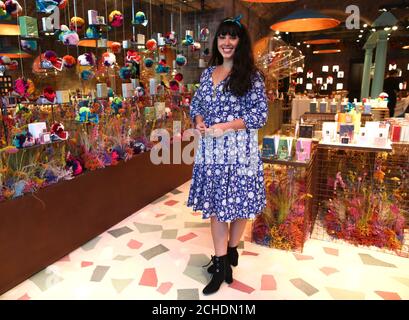 Melissa Hemsley attends the Miller Harris shop launch at Coal Drops Yard London Stock Photo