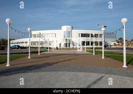 EDITORIAL USE ONLY General views of the new 'Splash' £40m Swimming pool, which has now officially opened at Butlin's holiday resort in Bognor Regis, West Sussex. Stock Photo