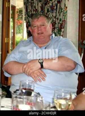 Undated collect photo of Brian Semple before he lost 15st 2lbs or 96kgs and became Slimming World's Man of the Year 2008, after losing 15st 2lbs or 96kgs. Stock Photo