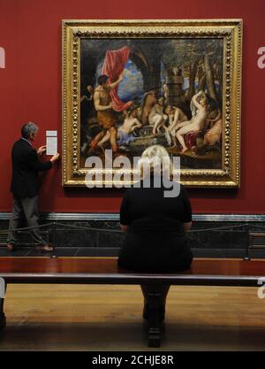 Preview For Titian's Diana And Actaeon Before It Goes On Display At The ...