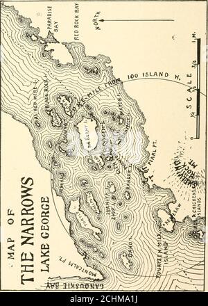 Lake James Indiana 1923 Old Map Reprint Kemery Island Crusoe Bay Glen Lyre  Beach Wheatons Bay Weldons Landing 