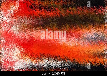 Abstract colorful graphic background with bright сrossed lines. Illustration for design. Stock Photo