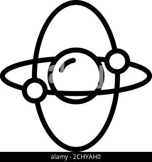 Attitude gyroscope icon, outline style Stock Vector