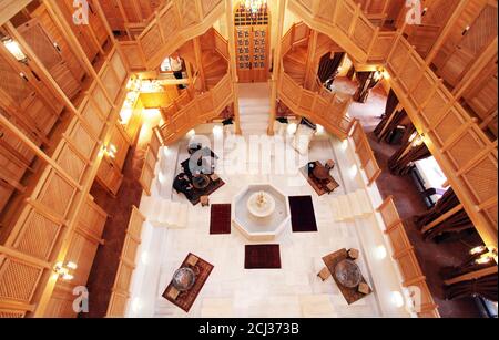 Ayasofya Hurrem Sultan Bath (Hamam) entrance in Sultanahmet, Istanbul, Turkey. Stock Photo