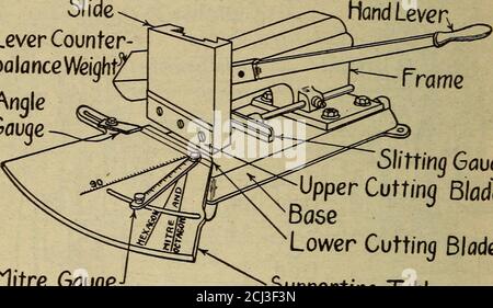 bench shears for cutting sheet metal Stock Photo - Alamy