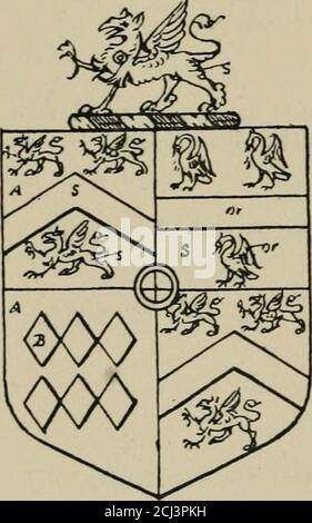 . The visitations of the county of Sussex made and taken in the years 1530, Thomas Benolte, Clarenceux king of arms; and 1633-4 by John Philipot, Somerset herald, and George Owen, York herald, for Sir John Burroughs, Garter, and Sir Richard St. George, Clarenceux . dfilmer. [Z&gt;. IS, so.- S Edward Filmer of=FEliz : da. of Rich : Est Sutton in Com.Kent, Knt. Argall of East Sut-ton, Ar. S Robert Filmer of=pAnne da, & coh. of MartinEst Sutton, Kn*. Heton, Bp. of Ely. S-- Edward Filmer of Est Sutton, Kn*. 1663. {No Signature.) [For the earlier part of this pedigree see Visitation of 1G19, Harl. Stock Photo