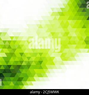 Colored template with geometric shapes. Abstract vector triangles Stock Vector