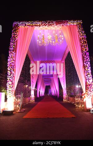 indian wedding gate Stock Photo - Alamy