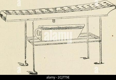 . Annals of surgery . res from the wall. Their col-lective length is more than 16 metres. The two irrigators or recepta-cles for the fluids used for douching wounds, consist each of a glassbarrel containing 10 litres, fitted with rubber tube nearly 4 metres long. A MODEL OPERATING THEATRE. 447 They are charged, one with carbolic solution, the other with subHmate.They are stoppered with plugs of wadding and covered on the topwith a loose cap of tin to keep the plug dry when the walls aredouched. The sponges are in four short necked bottles numbered 1,2, 3, and4 which are employed one after the Stock Photo