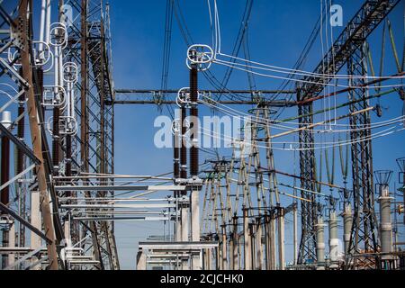 voltage substation transformer. voltage substation cables. voltage ...