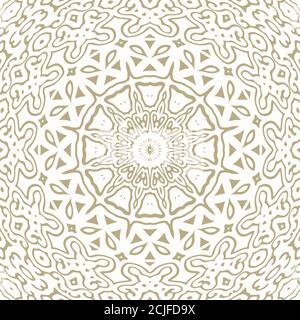 Oriental Seamless Vector Pattern - Repeating ornament for textile, wraping paper, fashion etc. Stock Vector