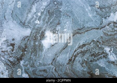 Dark blue marble texture background. Stock Photo