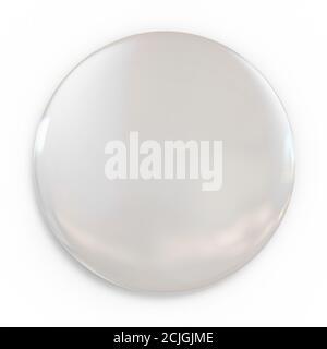 Blank badge on white background. Mockup for design Stock Photo - Alamy