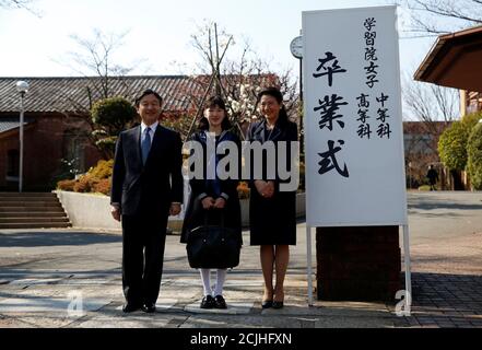Tokyo Japan Princess Aiko C Poses For Photos With Her Parents Stock Photo Alamy