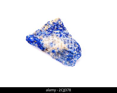 Sodalite gemstones isolated on a white background Stock Photo