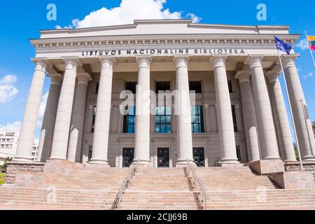 Martynas Mažvydas National Library of Lithuania, Vilnius, Lithuania Stock Photo