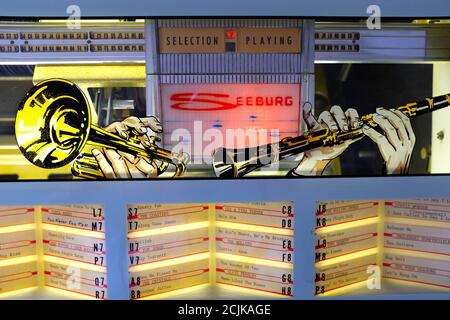 A 1964 American Seeburg Juke box Stock Photo