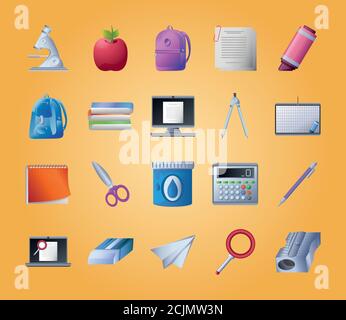 world teachers day icon collection Stock Vector Image & Art - Alamy
