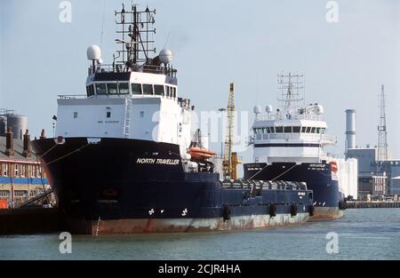 Port of Great Yarmouth Norfolk UK Stock Photo