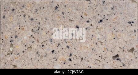 blurred background quartz texture banner. Quartz surface white for bathroom or kitchen countertop Stock Photo